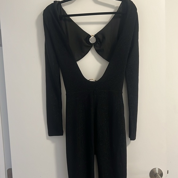 Farai London Cut out black jumpsuit - Picture 3 of 3